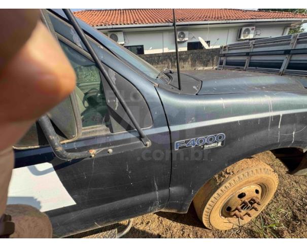 Foto de TEIXEIRÓPOLIS/GO - Caminhão Ford F4000 4x4, 2009/2010, DIESEL, AZUL 