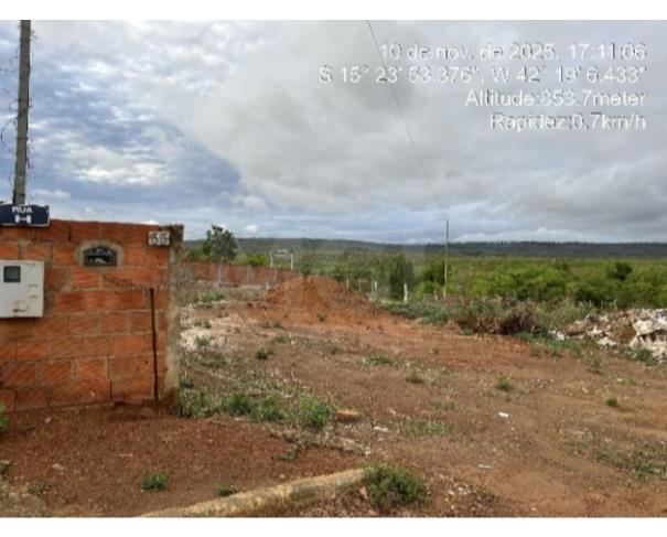 Foto de VARGEM GRANDE DO RIO PARDO/MG -Lote com área 220m² no Bairro Nova Esperança