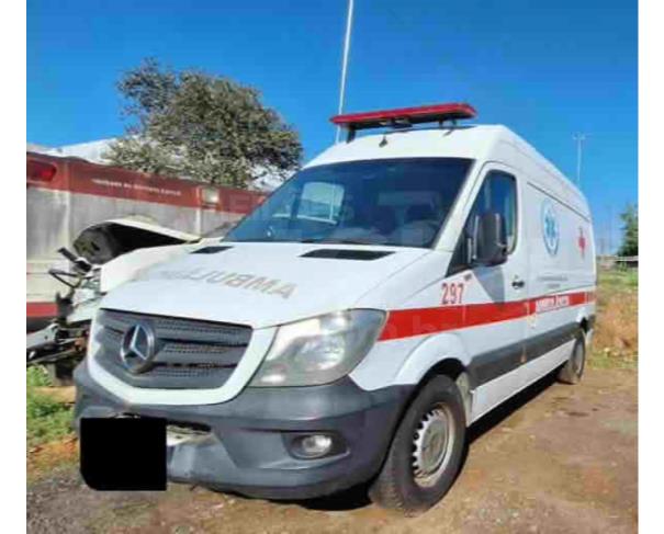 Foto de CACHOEIRINHA/RS -  Mercedes Benz 415 Sprinter Alltech Ambulância, 2016/2017, DIESEL, BRANCA