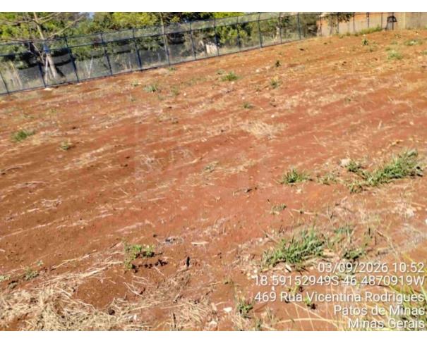 Foto de PATOS DE MINAS/MG - Lote urbano com área de 1.699,76 m², localizado no bairro de Jardim Panorâmico 