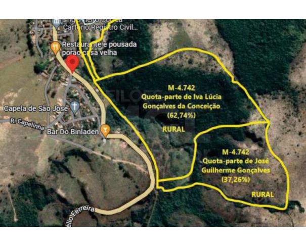 Foto de OURO PRETO/MG — Terreno rural com 12.39.64 hectares