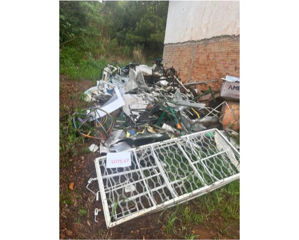 Foto de PONTE SERRADA/SC - Sucata ferrosa e materiais diversos