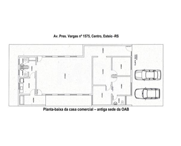 Foto de ESTEIO/RS - Terreno urbano com área de 236,18m² localizado no bairro Centro, na Avenida Presidente Vargas