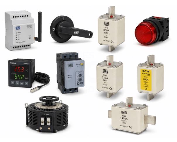 Foto de PARÁ DE MINAS/MG - COMPONENTES ELÉTRICOS E AUTOMAÇÃO INDUSTRIAL - Inversores, soft starters, contatores, fusíveis, relés, componentes de comando e acessórios para painéis - PA: 9D5UHC0