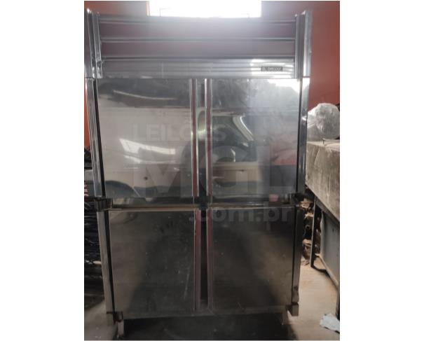 Foto de QUATIGUÁ/PR - Bens diversos (Câmara frigorifica inox 04 portas, fogão, freezer, geladeira 380L, sucata cadeiras e carteiras)