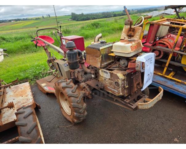 Foto de LONDRINA/PR - MICRO-TRATOR YANMAR, TRAMONTINI GN 14, COM ROÇADEIRA