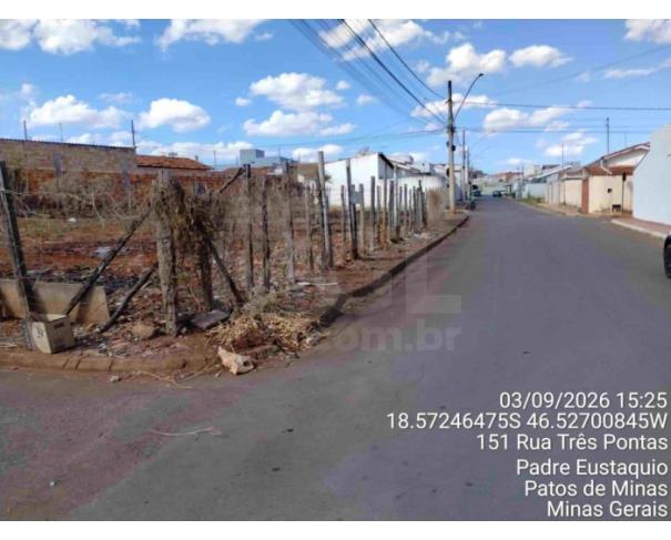 Foto de PATOS DE MINAS/MG - Lote 02 da Quadra B, com área de 510,36 m², localizado na Bairro Padre Eustáquio