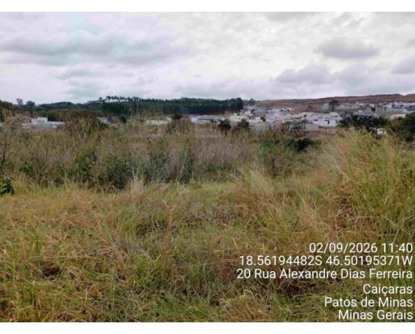 Foto de PATOS DE MINAS/MG - Lote urbano com área de 8.136,05 m², localizado no bairro Bela Vista 