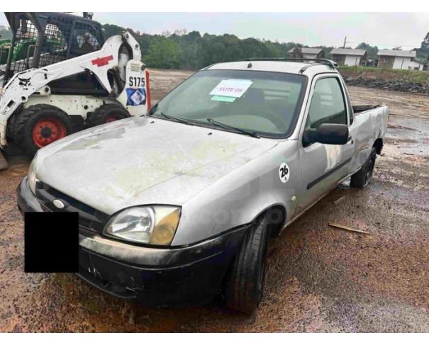 Foto de PONTE SERRADA/SC - Carga Caminhonete Ford/ Courier L 1.6 Flex, 2007/2008, FLEX 