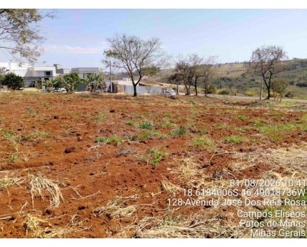 Foto de PATOS DE MINAS/MG - Lote urbano com área de 4.244,62 m², localizado no bairro Campos Elíseos 