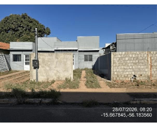 Foto de VÁRZEA GRANDE/MT — Casa com 56,282m², 2 quartos, 1 Vaga na Garagem (F8444434805930)