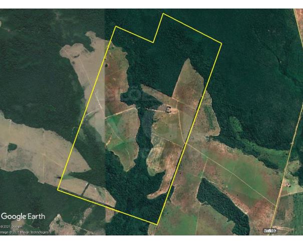 Foto de Nova Marilândia/MT - Terreno com 1.284,4949 hectares com acesso pela BR 364 e MT 160 - PA1428.