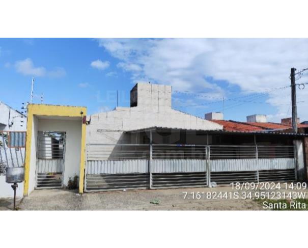 Foto de SANTA RITA/PB — Casa com 2 quartos 1 Vaga na Garagem (F8444410139891)