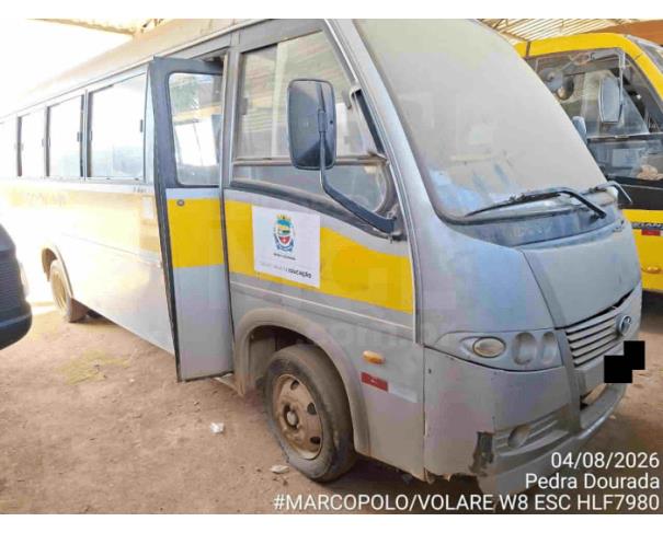 Foto de PEDRA DOURADA/MG - Ônibus Marcopolo Volare W8 Escolar, 2011/2011, DIESEL 