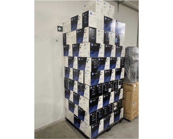 Foto de SÃO PAULO/SP - Lote de Toner HP 37A (modelo CF237A) e HP LaserJet 650A (modelos CE271A para ciano e CE273A para magenta)