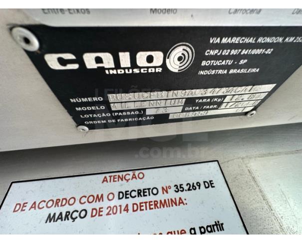Foto de BRASÍLIA/DF - nibus  VW Induscar Mil U OT (1726/59 O500U Caio Millenium ) 2008/2009