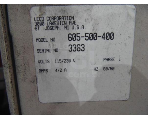 Foto de PIRAPORA MG - ANALISADOR DE CARBONO CS-400  (605-500-400) 115/230 V  HZ 50/60 - LECO - PA8455