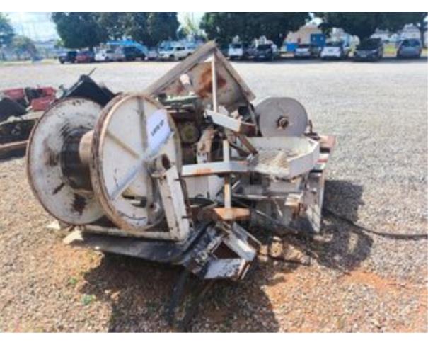 Foto de Brasília/DF - SUCATA DE EQUIPAMENTO DE JATO D'ÁGUA, TOMBAMENTO N° 10002, P/DESOBSTRUÇÃO E LIMPEZA DE REDES DE SANEAMENTO, MARCA: CONSMAQ, SÉRIE: 60