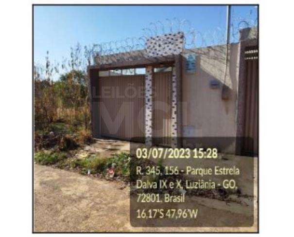 Foto de LUZIANIA/GO - Casa no Bairro Parque Estrela Dalva X