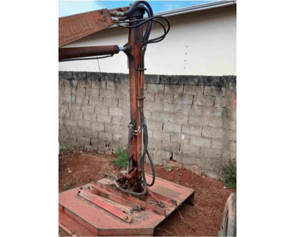 Foto de PARAGUAÇU/MG - Roçadeira Agrícola Hidráulica Articulada, tipo lateral, para acoplamento em trator agrícola, equipada com braço hidráulico articulado, cilindros, mangueiras, comando hidráulico e reservatório de óleo