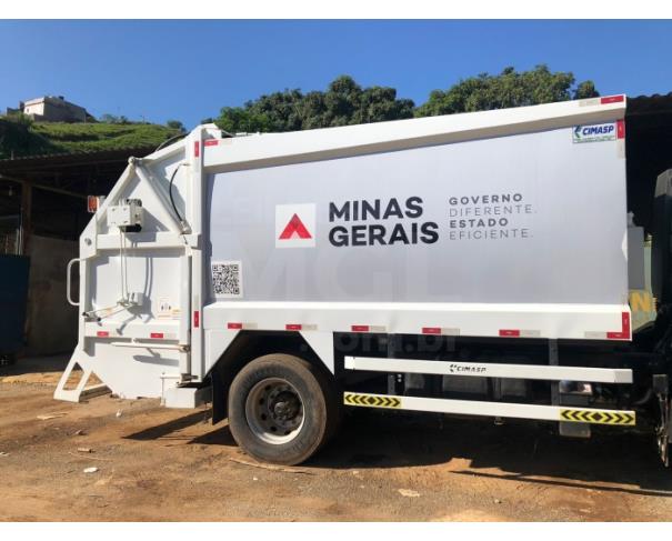 Foto de VISCONDE DO RIO BRANCO/MG- Compactador de lixo para caminhão, marca Cimasp.