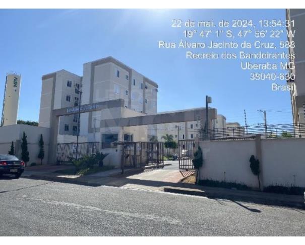 Foto de UBERABA/MG — Apartamento com 2 quartos e 1 vaga na garagem no bairro Recreio dos Bandeirantes
