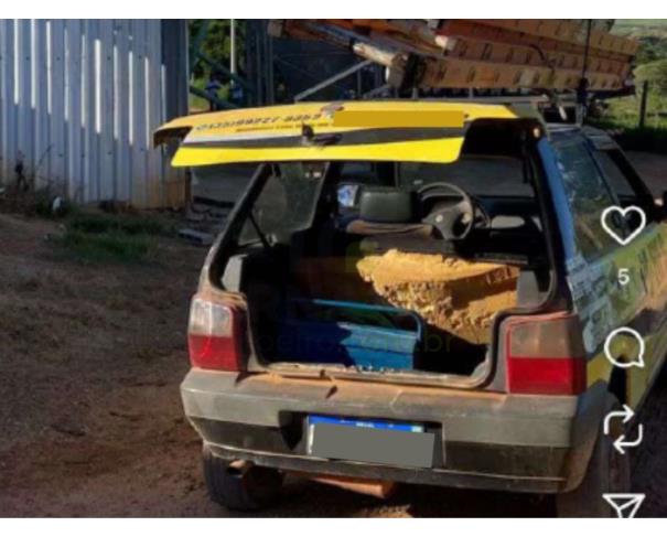 Foto de CABO VERDE/MG - FIAT Uno Mille Economy - 2011/2012
