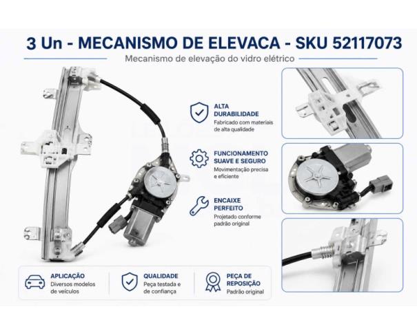 Foto de Juiz de Fora/MG - Diversos automotivos - 1 SKUs / 3 pecas - PA00272