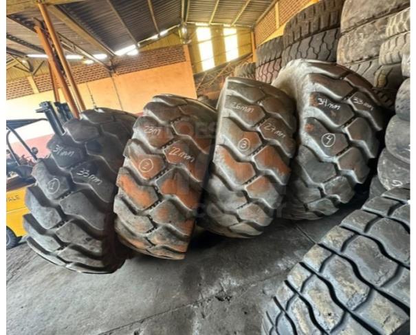 Foto de CONTAGEM /MG 4 PNEUS BRIDGESTONE USADOS ORIGINAIS NO ESTADO EM QUE SE ENCONTRAM-- PA13002