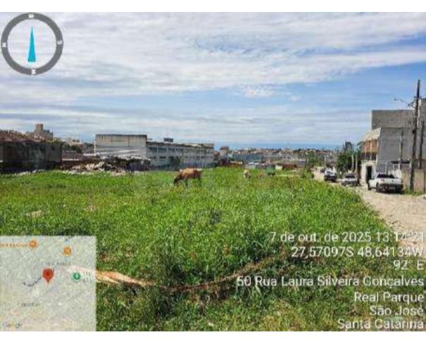 Foto de SÃO JOSÉ/SC - Terreno com 4.484,08m² no bairro Real Parque