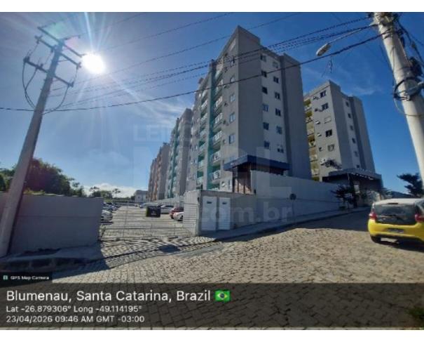 Blumenau/sc — apartamento com 2 quartos e 1 vaga na garagem (8787712543400) apartamentos em leilão | mgl leilões