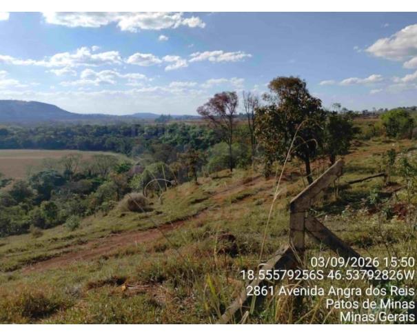 Foto de PATOS DE MINAS/MG - Lote 5 da Quadra 14, com área de 2.982,35 m², localizado na Bairro Residencial Barreiro