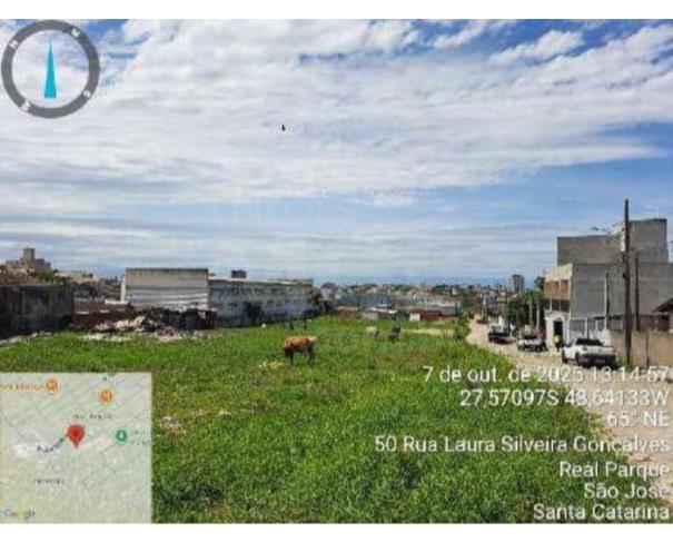 Foto de SÃO JOSÉ/SC - Terreno com 4.484,08m² no bairro Real Parque