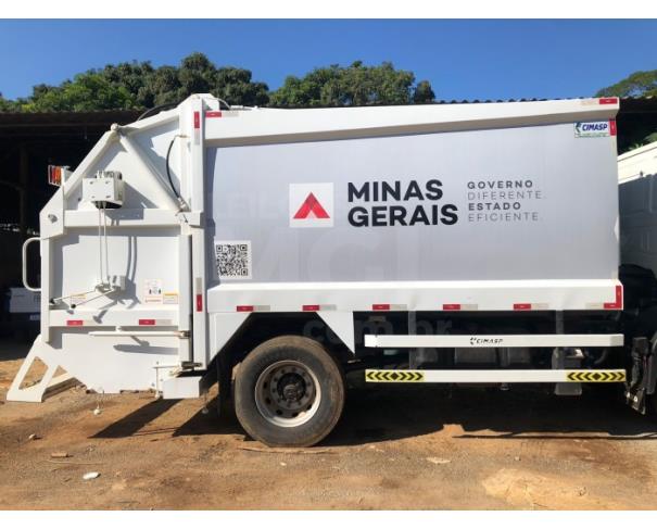 Foto de VISCONDE DO RIO BRANCO/MG- Compactador de lixo para caminhão, marca Cimasp.