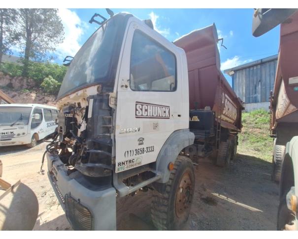 Foto de OSASCO/SP - CAMINHÃO CAÇAMBA MEIA CANA - M. BENZ AXOR 2831 K ROSSETI - ANO: 2011/2012 - PA13164