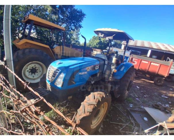 Foto de SÃO MARTINHO/RS - Trator Agrícola LS 4X4, modelo Plus 90 Plataforma ROPS