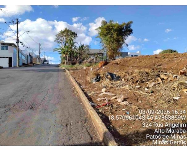 Foto de PATOS DE MINAS/MG - Lote destinado a equipamento comunitário com área de 3.852,50 m², localizado no Bairro Alto da Serra.