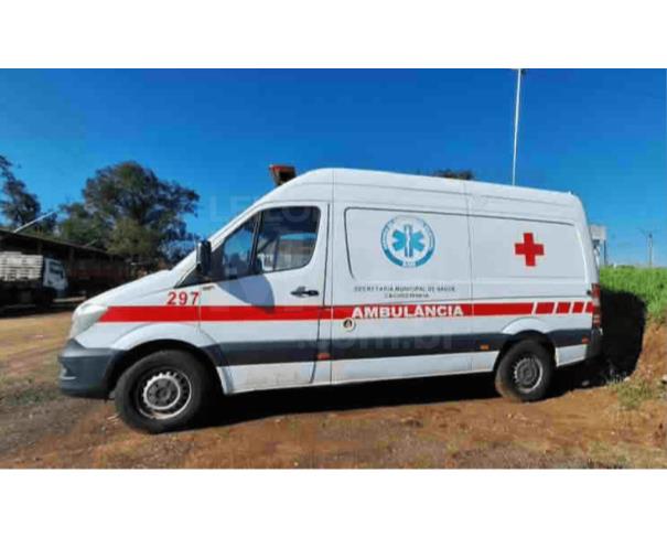 Foto de CACHOEIRINHA/RS -  Mercedes Benz 415 Sprinter Alltech Ambulância, 2016/2017, DIESEL, BRANCA