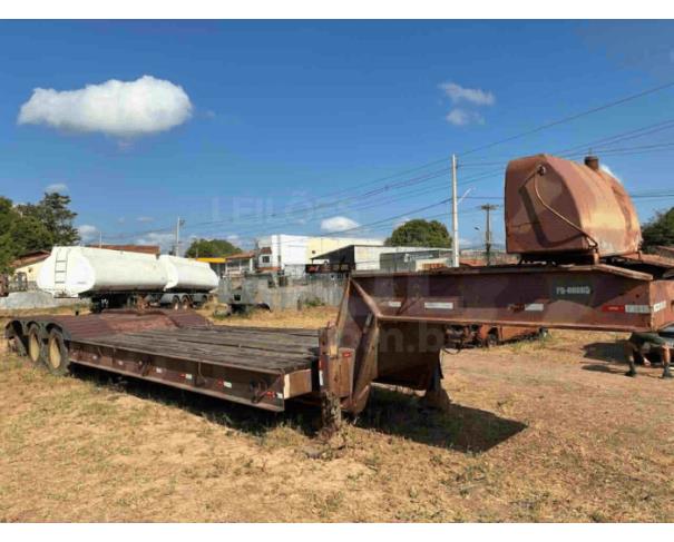 Foto de TERESINA/PI - Prancha Baixa Fruehauf PTF21260,  Implemento Rodoviário, 1981