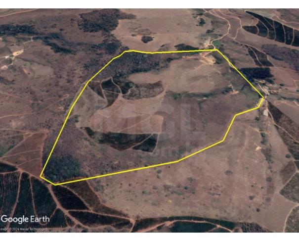 Foto de SANTA MARGARIDA/MG — Terreno rural com 44.02.79 hectares no Córrego das Palmeiras