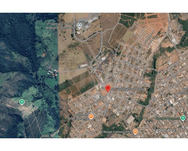 Campos altos/mg - cômodo comercial seu respectivo terreno no bairro nossa senhora aparecida comercial em leilão | mgl leilões
