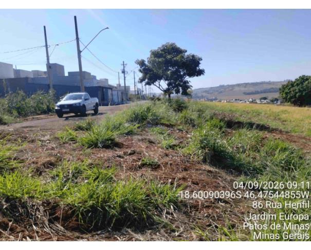 Foto de PATOS DE MINAS/MG - Lote urbano com área de 9.757,28 m², localizado no bairro Morada da Serra
