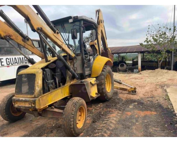 Foto de GUAIMBÊ/SP - Retroescavadeira New Holland, modelo LB90, Série 082110