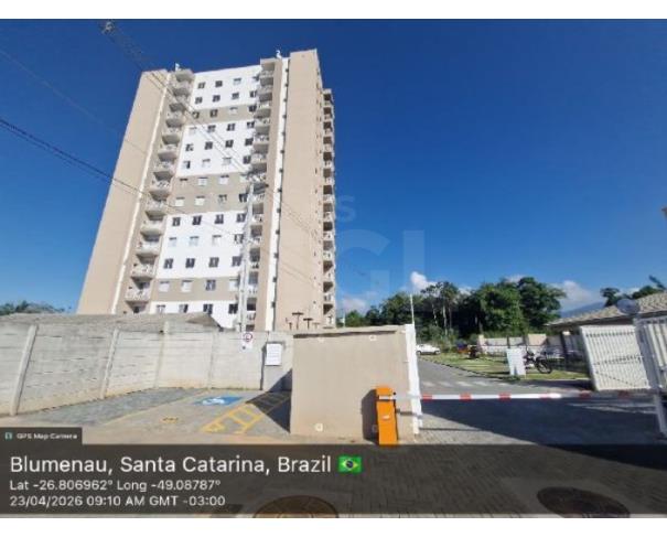 Blumenau/sc — apartamento com 2 quartos e 1 vaga na garagem (8787711956972) apartamentos em leilão | mgl leilões