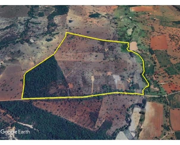 Foto de PAPAGAIOS/MG — Terreno rural com 11.19.95 hectares dentro de uma área maior no Capivara