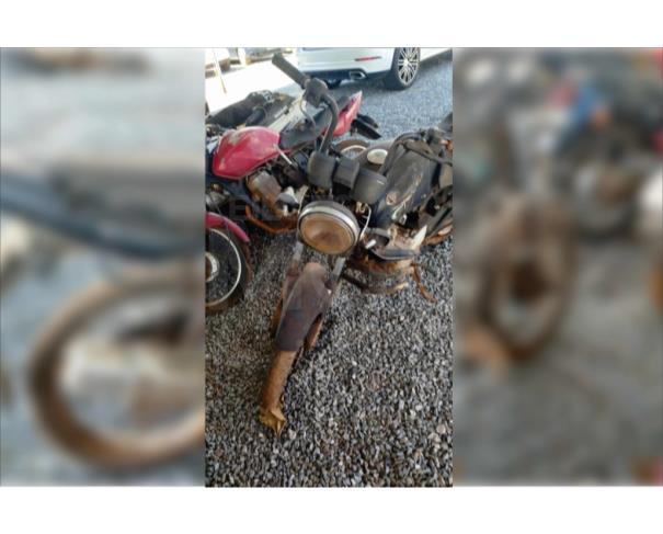 Foto de APARECIDA DE GOIÂNIA/GO - Motocicleta YAMAHA YBR 125K - PARA RETIRADA DE PEÇAS