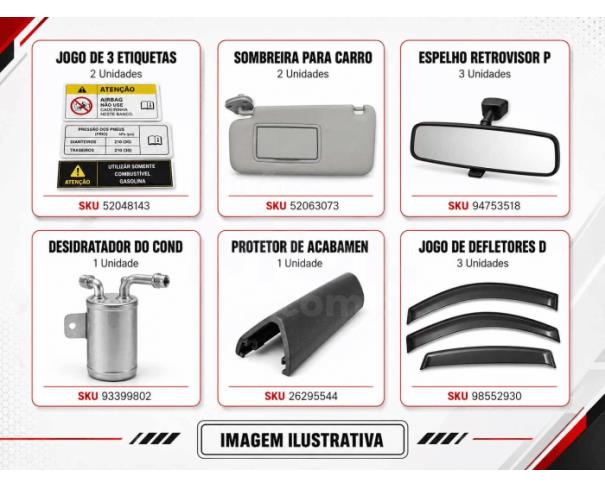 Foto de Juiz de Fora/MG - Diversos automotivos - 6 SKUs / 12 pecas - PA00311
