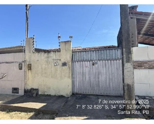 Santa rita/pb — casa jardim europa (f8444405475390) casas em leilão | mgl leilões