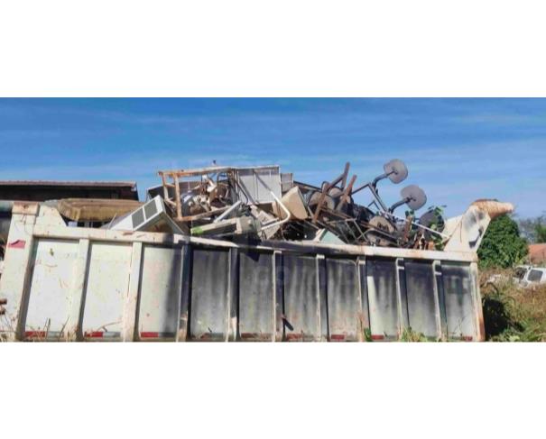 Foto de NOVO ORIENTE DE MINAS/MG- Lote de sucata diversas