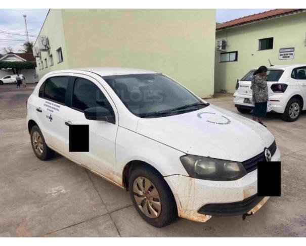 Foto de GUAIMBÊ/SP - VW Novo Gol 1.0 City, 2013/2014, FLEX, BRANCA 